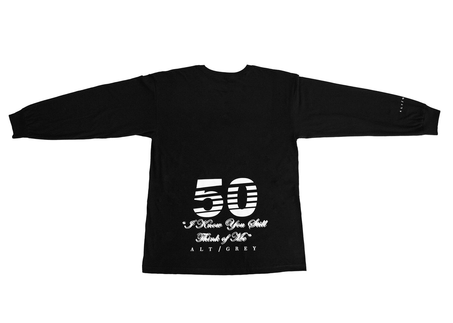 Long Sleeve Tee - 50 f.s.o. Grey - Black