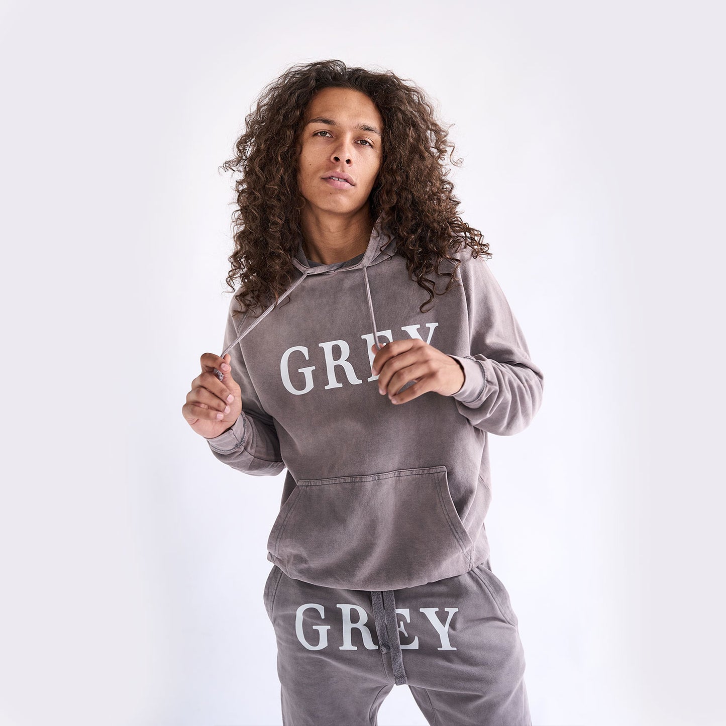 Sweatpants - Lilac Grey