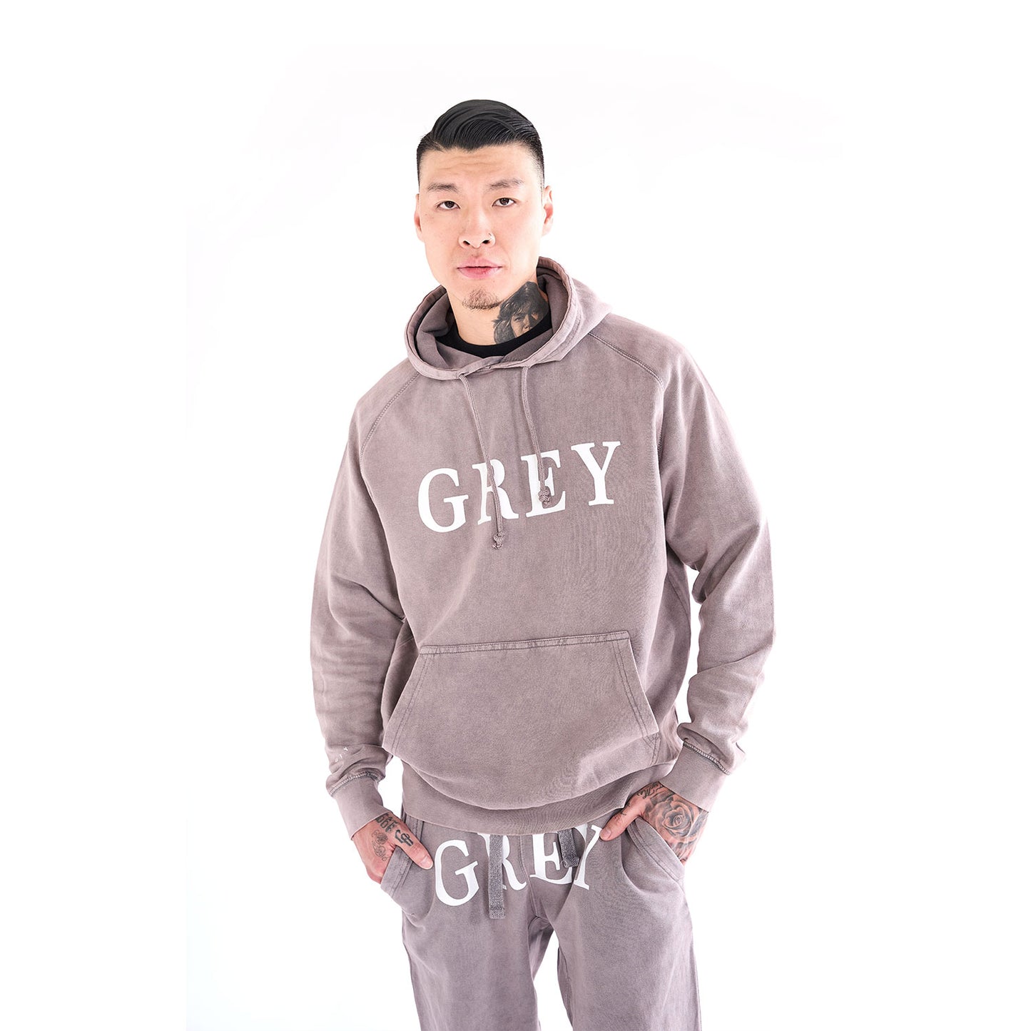 Sweatpants - Lilac Grey