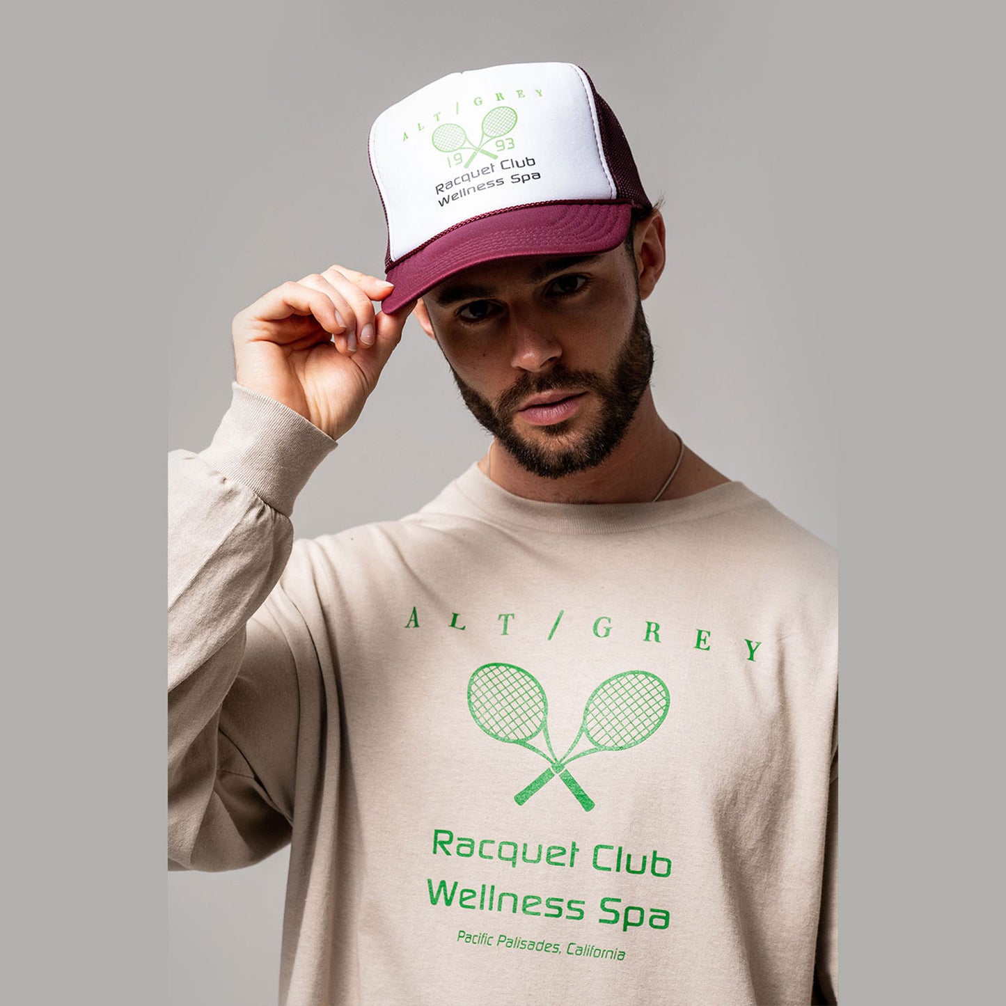 Wellness Collection Hat - Maroon
